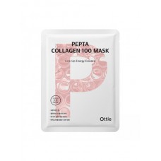 Укрепляющая маска с  пептидами и коллагеном Ottie Pepta Collagen 100 Mask